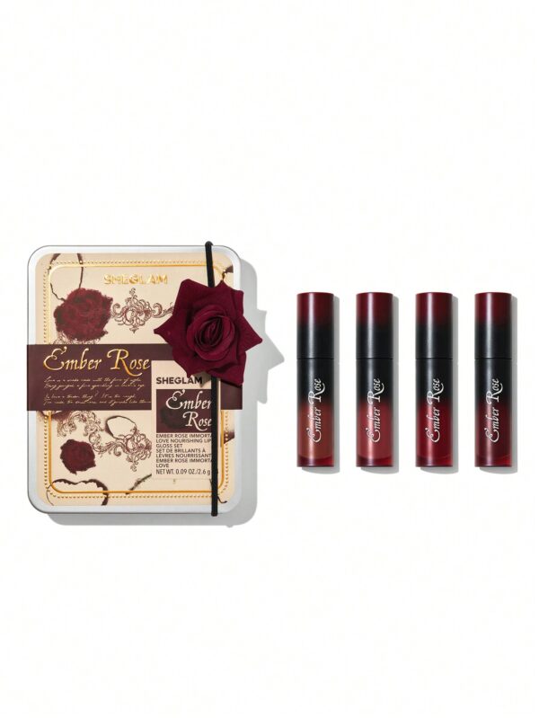 پک 4 عددی لیپ گلاس Ember Rose شیگلم