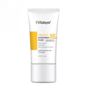 فلوئید ضدآفتاب ویتامین سی SPF 50 ویتالایر