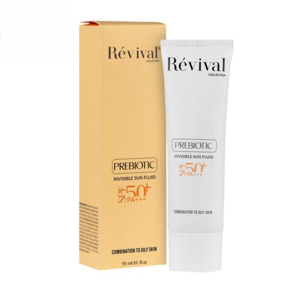 فلوئید ضدآفتاب پروبیوتیک SPF50 پوست چرب رویوال
