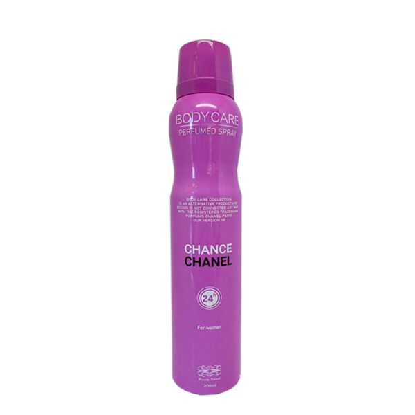 اسپری خوشبو کننده بدن زنانه بادی کر مدل Chance Chanel
