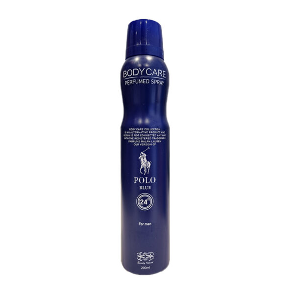 اسپری خوشبو کننده بدن مردانه بادی کر مدل Polo Blue