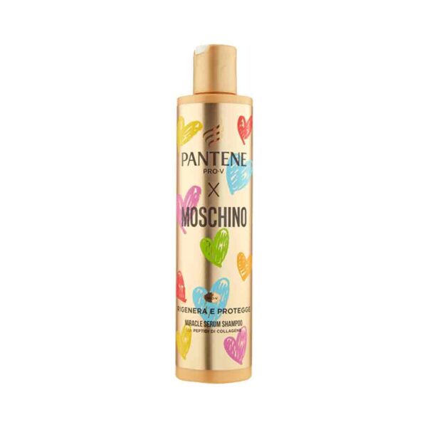 شامپو سرم میراکل ترمیم کننده moschino rigenera & protegge پنتن