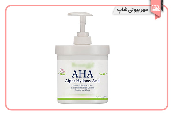 کرمهای ضد لک حاوی آلفا هیدروکسی اسید (AHA)
