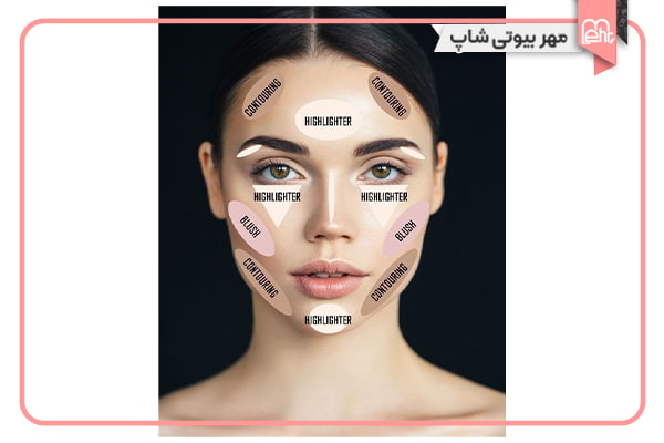 از رنگهای مختلف برای پوشاندن عیوب مختلف استفاده کنید