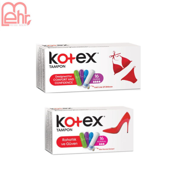 تامپون کوتکس kotex مدل سوپر