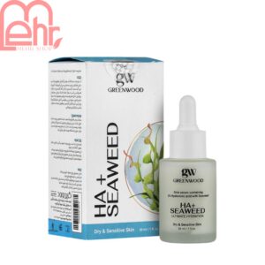 سرم آبرسان هیالورونیک اسید و جلبک دریایی گرین وود مدل HA + Seaweed