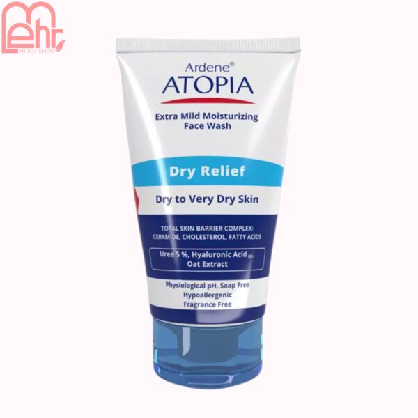 لوسیون شوینده و مرطوب کننده بسیار ملایم صورت آردن آتوپیا