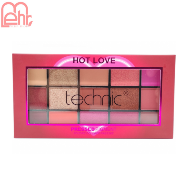 پالت سایه HOT LOVE تکنیک TECHNIC