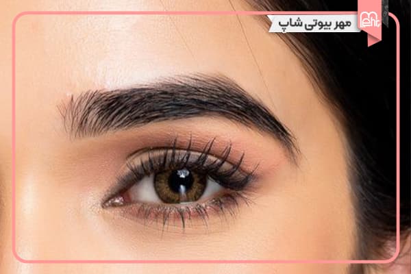 مدل ابروی دخترانه کشیده