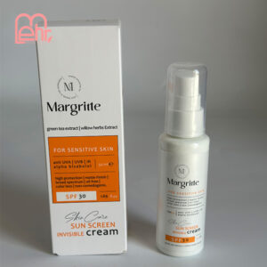 ضد آفتاب کرمی مارگریت بی رنگ پوست حساس spf 30