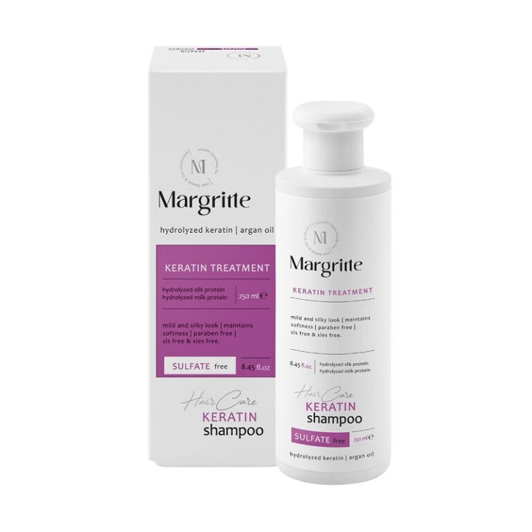 شامپو مو کراتینه شده سولفات فری مارگریت