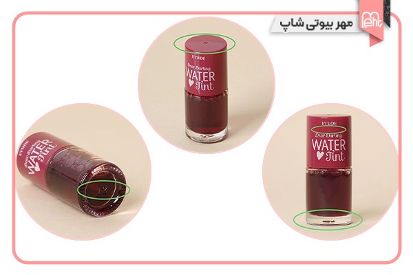 تفاوت ظاهری تینت لب اتود اصل و تقلبی