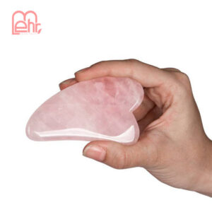 گواشا سنگی رز کوارتز طبیعی