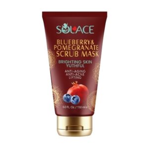 ماسک اسکراب لایه بردار و روشن کننده صورت سولیس