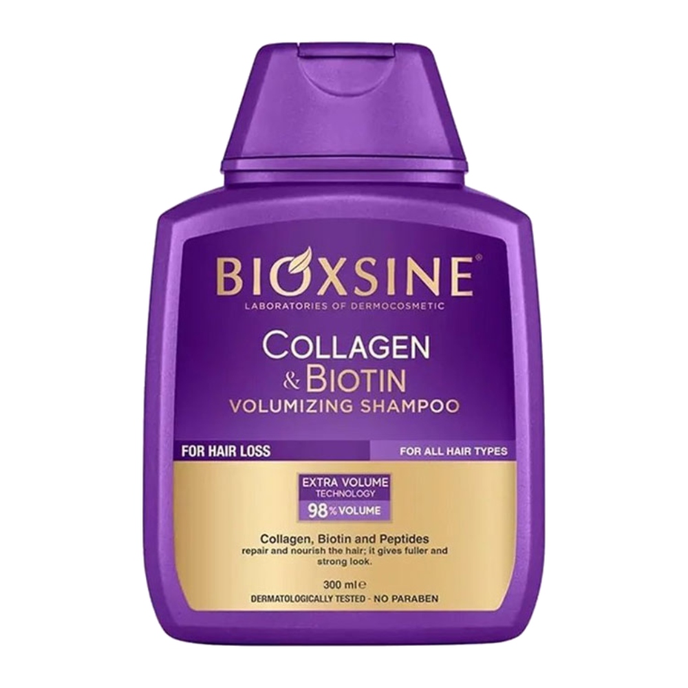 Bioxcin Collagen & Biotin Thickening Shampoo شامپو کلاژن و بیوتین بیوکسین