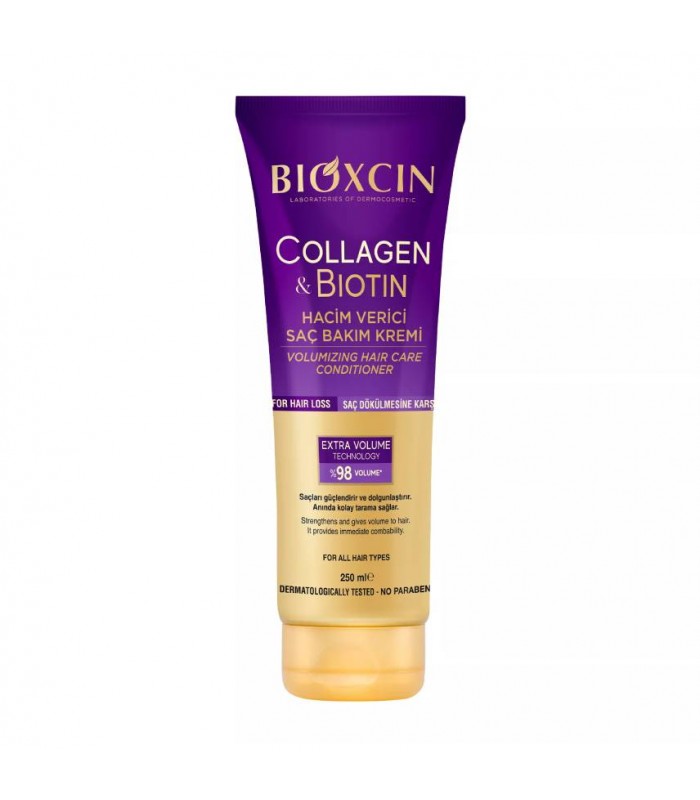 Bioxcin Collagen & Biotin Volumizing Hair Conditioner نرم کننده حجم دهنده کلاژن بیوتین بیوکسین