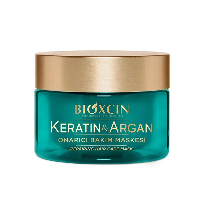 Bioxin Keratin & Argan Hair Mask ماسک مو ترمیم کننده کراتین آرگان بیوکسین